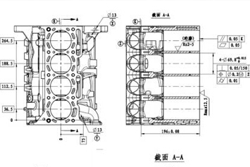發(fā)動機缸體頂面缸孔曲軸孔精加工工藝技術(shù)